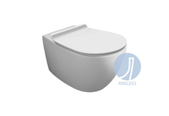 Sanitari Simas serie VIGNONI  sospesi: vaso, sedile soft-close, bidet.